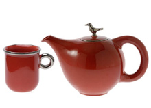 Terra Keramik Tea Mug and Tea Pot