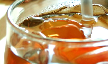 Iced tea can be made from loose leaves of all types