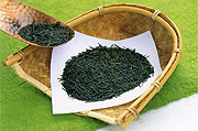 Yamama Masudaen Co. green tea leaves